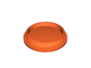 Canon New F-1 Replacement Bottom Caps by Guax | Download free STL