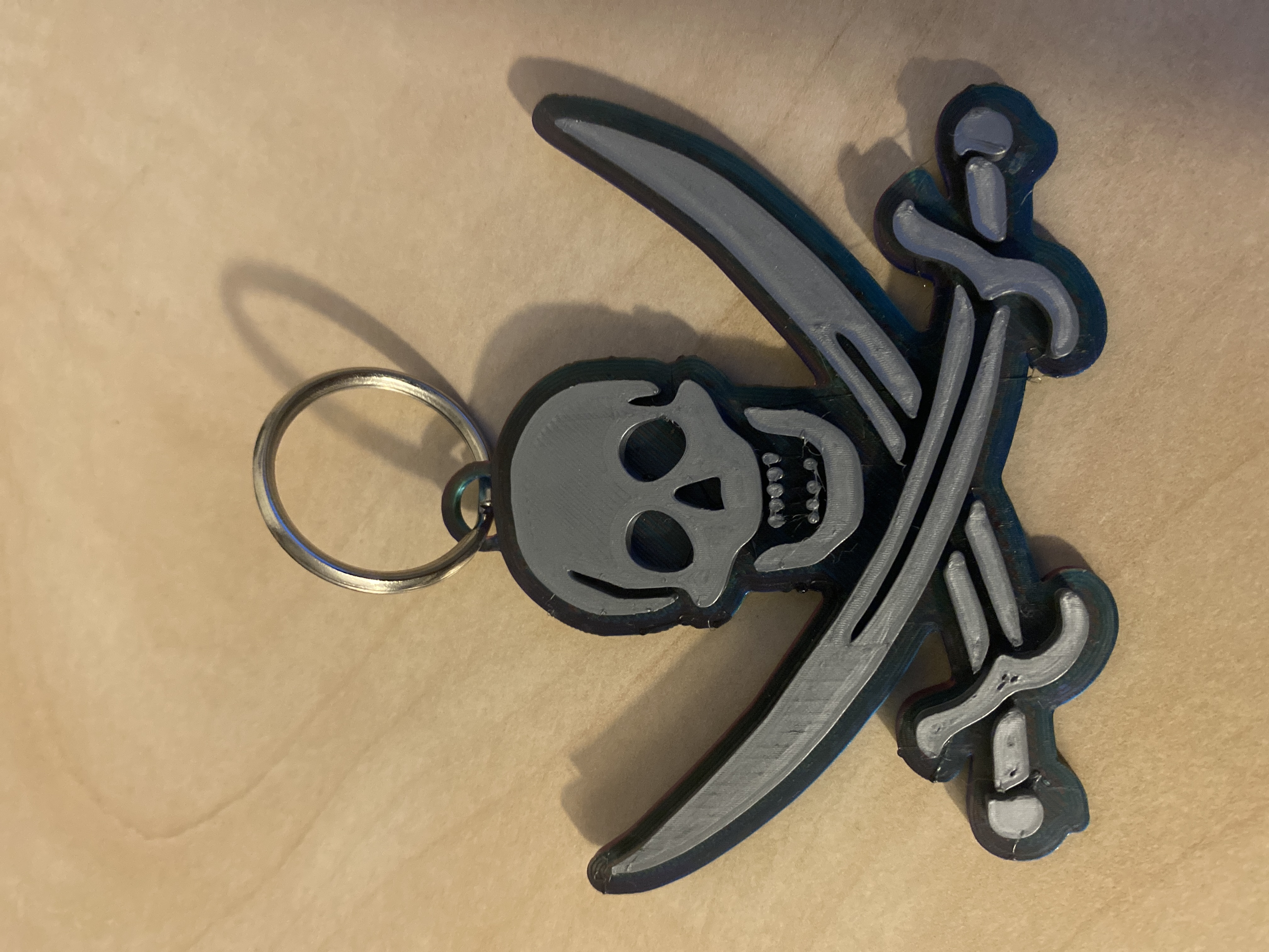 Pirate logo Keychain
