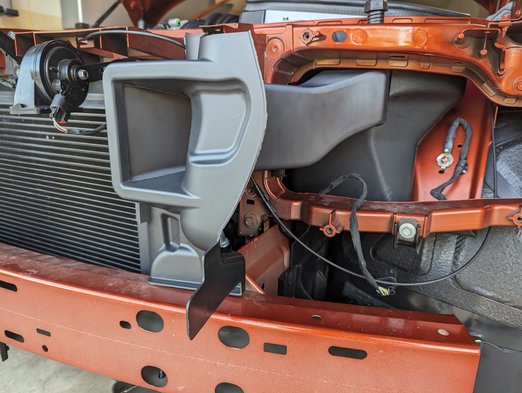 Dodge Charger Hellcat Style Air Intake Duct for Mopar CAI