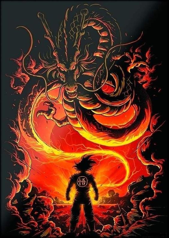 Goku and Shenlong