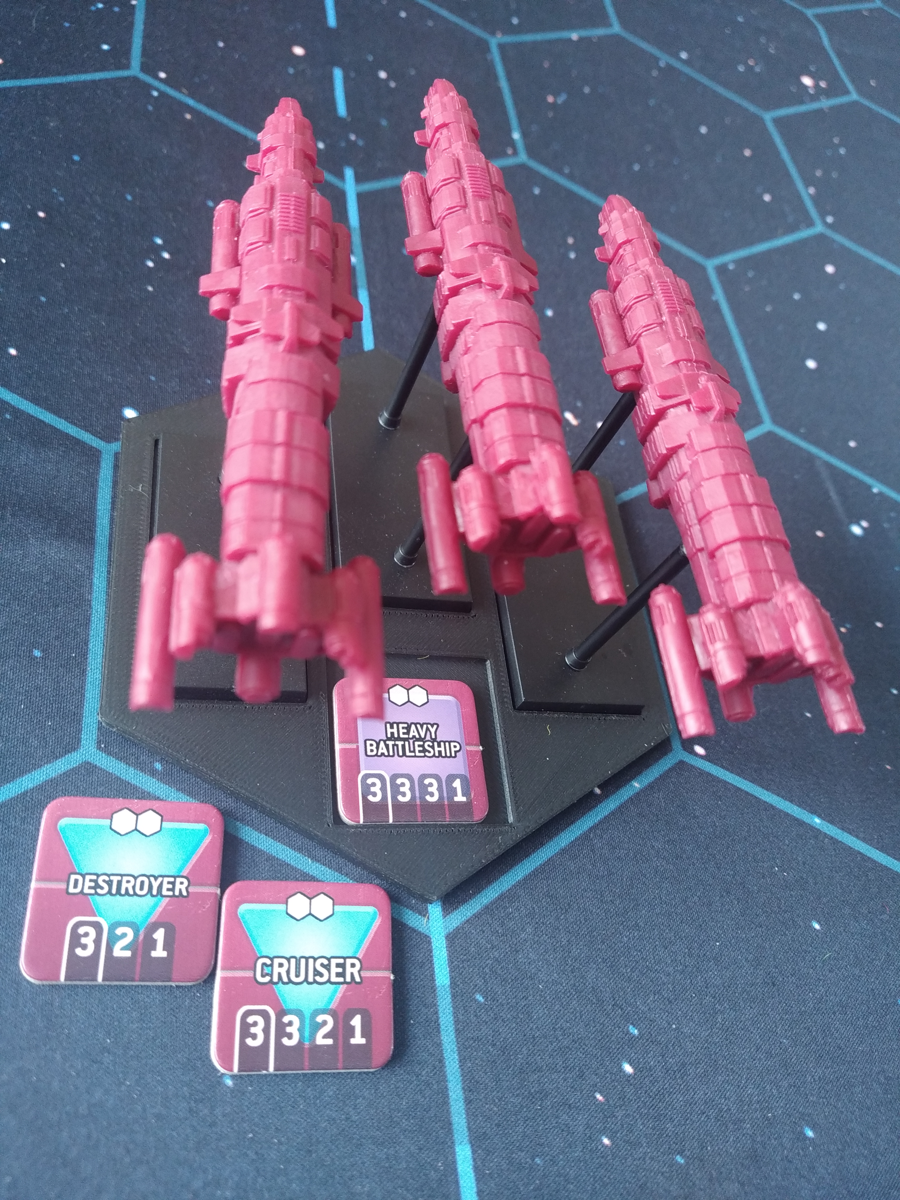 Red Alert Space Fleet Warfare -  Movement Trays