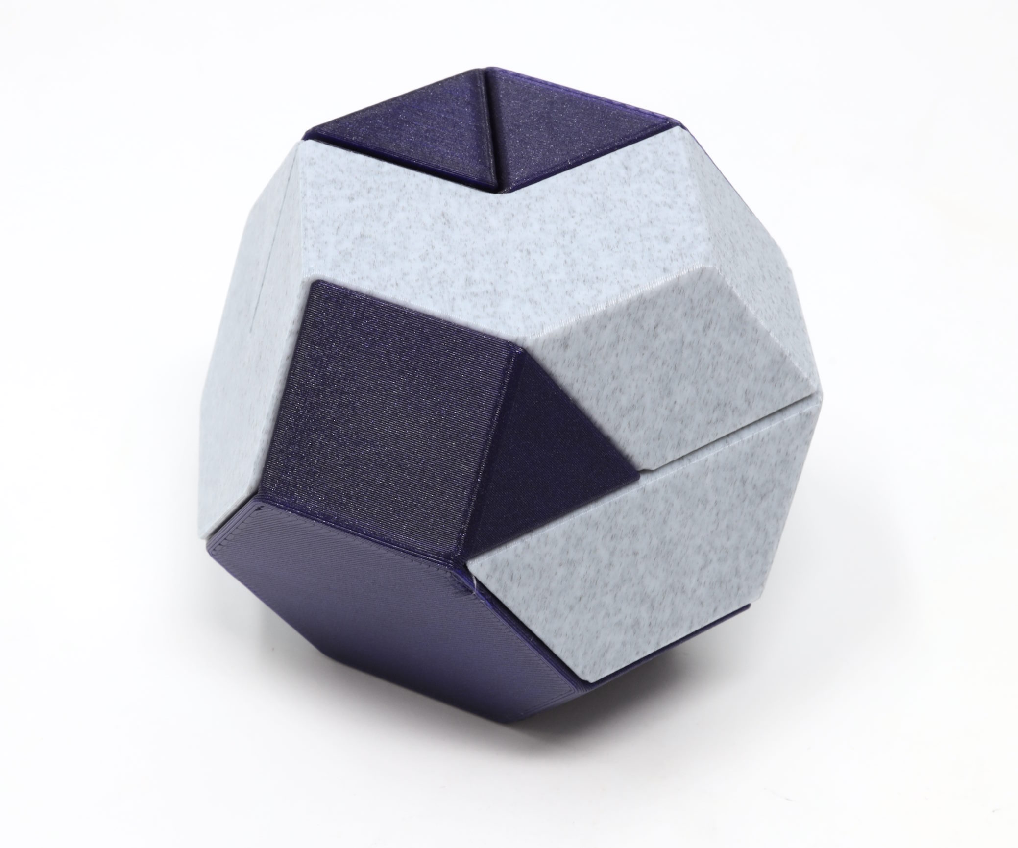 Truncated octahedron puzzle
