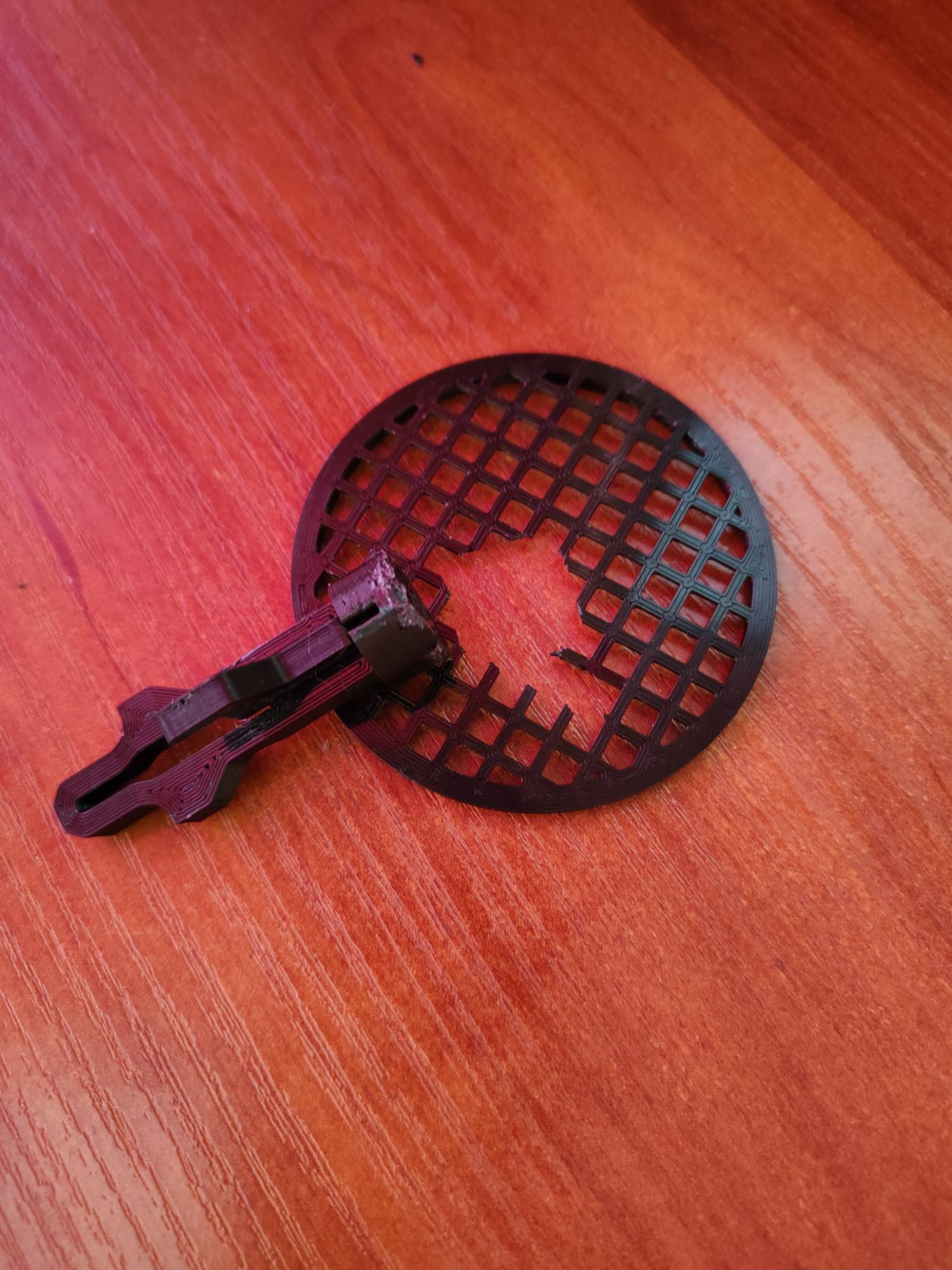 Fly Swatter Gun Card grid repair by Antaeus Download free STL model