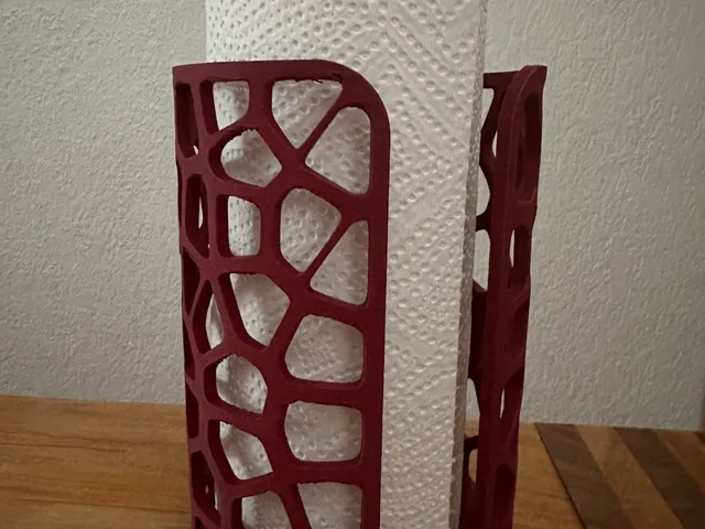 Voronoi paper towel holder