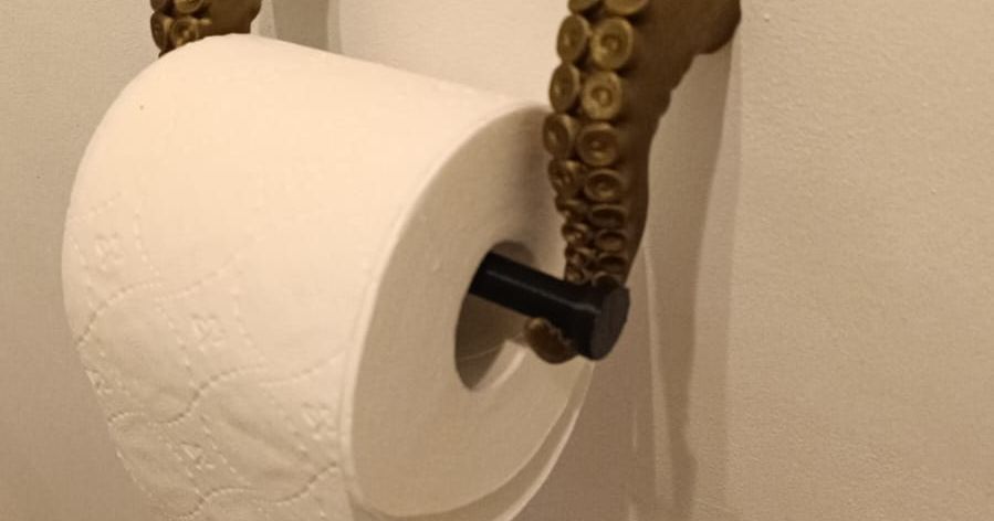 Tentacle Toilet Paper Holder