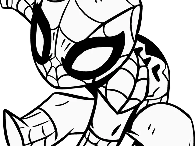 HueForge Black and White Spider Man/DIY kid's art project
