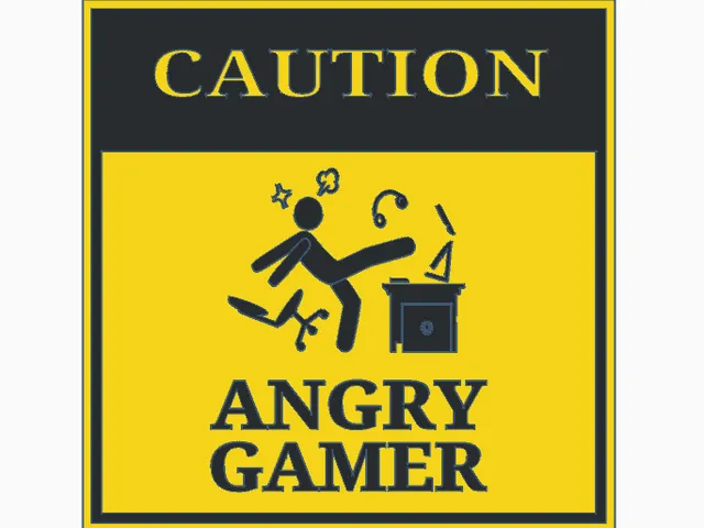 Funny Sign - Angry Gamer