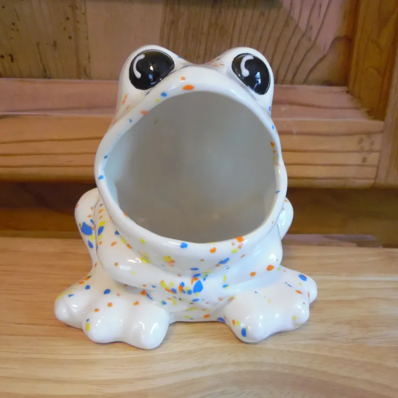 Kitchen, Vintage Frog Sponge Holder