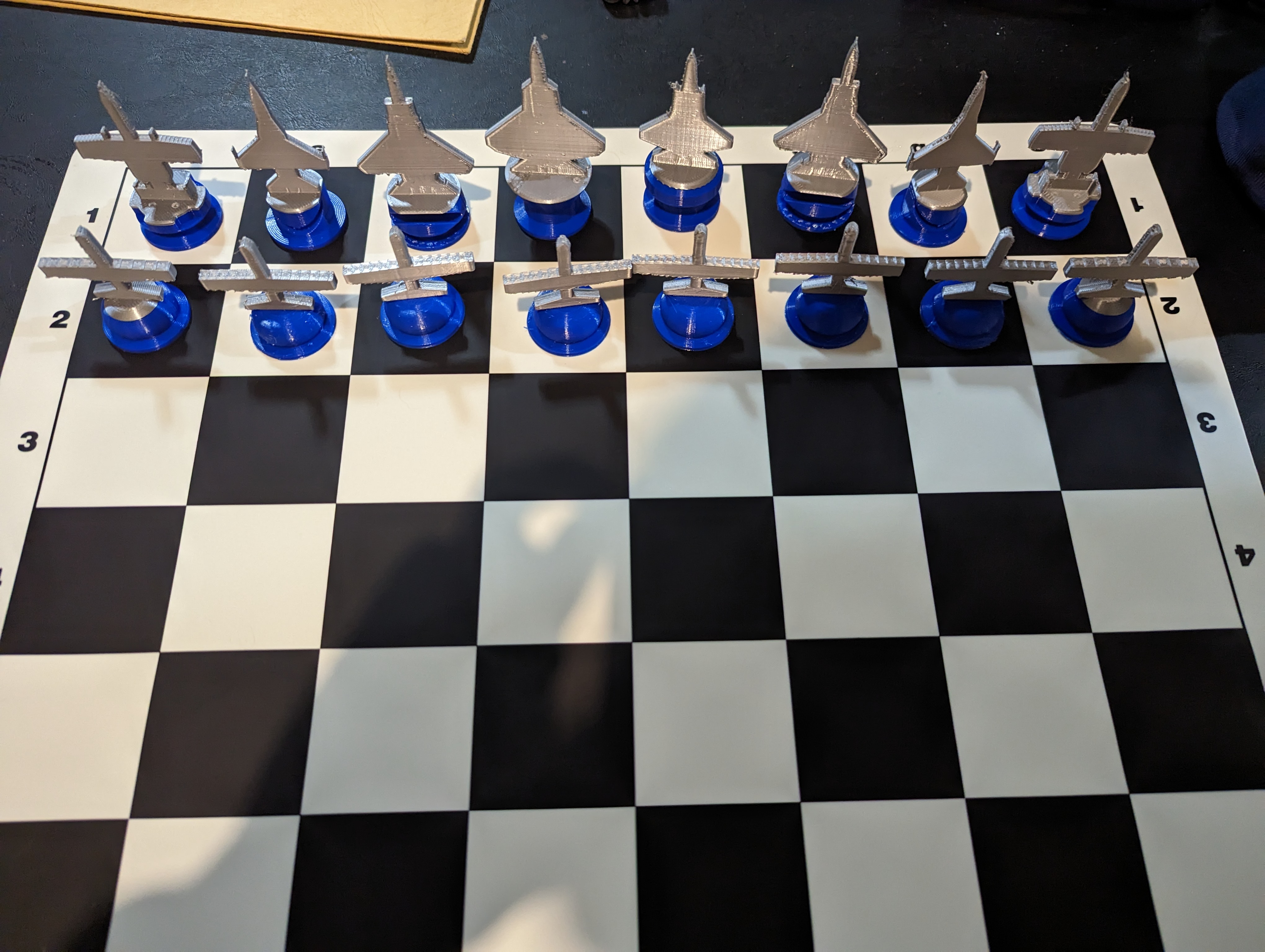 Air Force Plane Chess Set