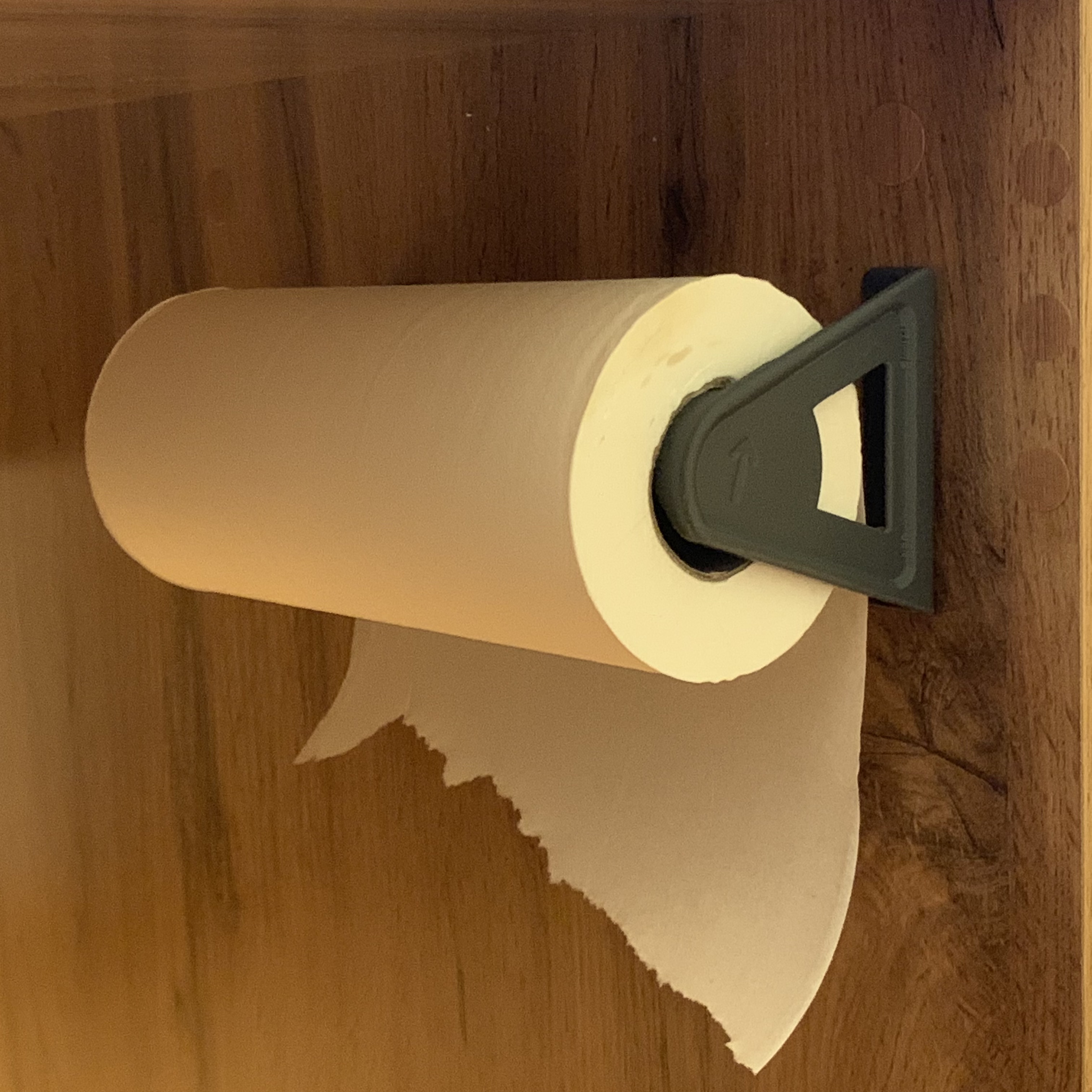 Paper Towel Holder Slide in/out by dodasch | Download free STL model ...