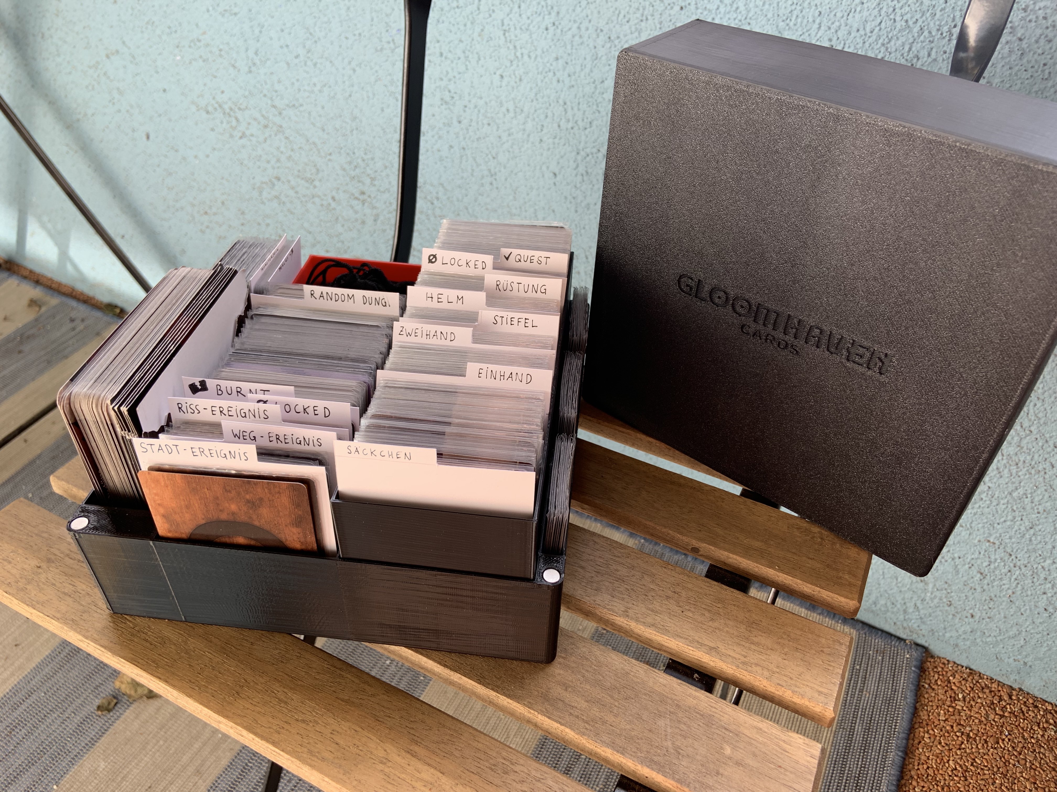 Gloomhaven Card Box Organizer