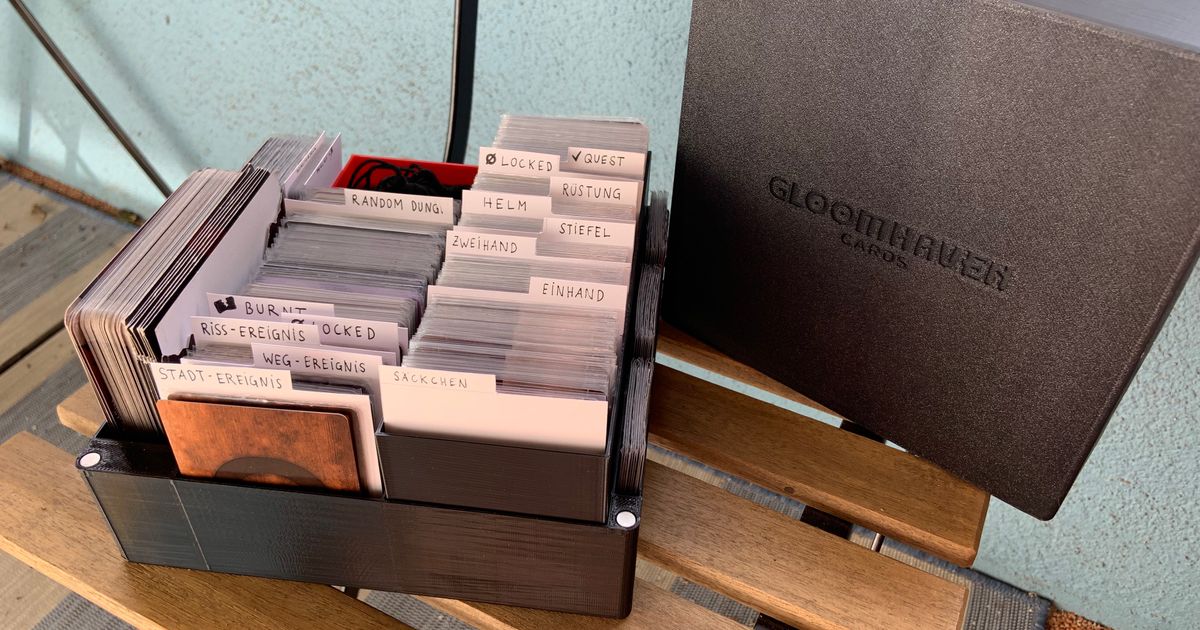 Gloomhaven - Box Gloomhaven Card Sleeve Bundle - 1800 Standard Sleeves, 40  Micron, Complete Protection For Your Game Standard Card Sleeve Bundle