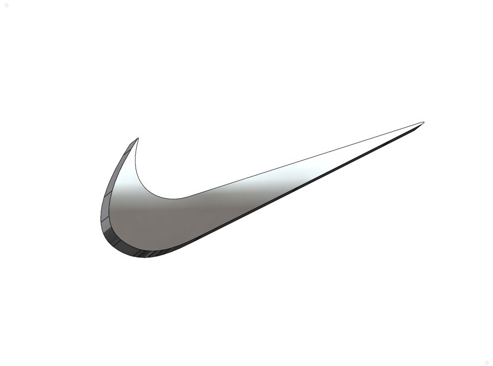 Nike Logo (+dxf) By Referentiel 