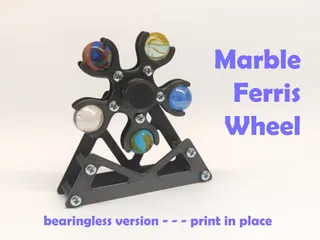 Marble ferris wheel / fidget spinner