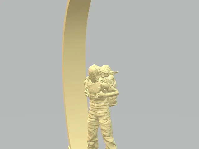 Luke & Yoda Headphone stand / holder