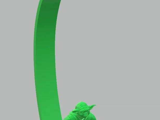 Yoda Headphone stand / holder