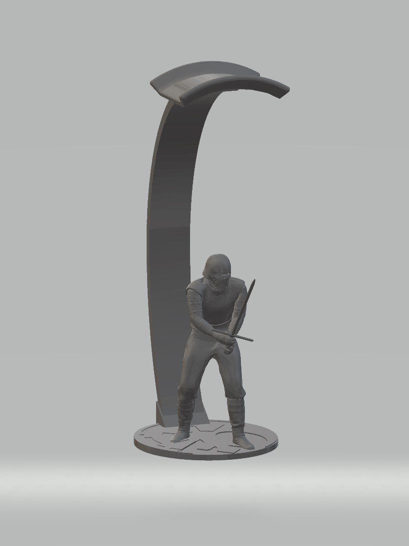Kylo Ren headphone holder / stand