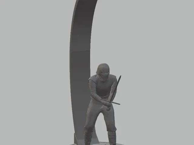 Kylo Ren headphone holder / stand