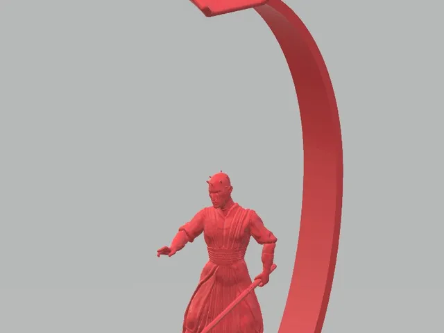Darth Maul headphone stand / mount