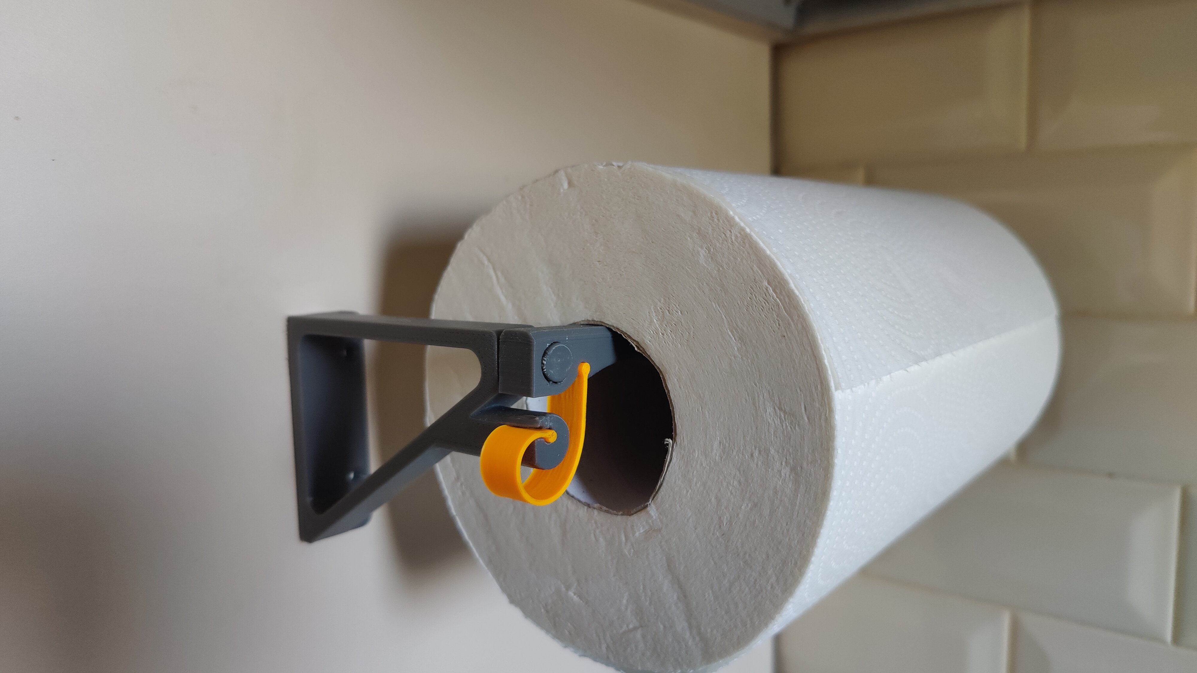 Paper towel holder print-in-place - 3D model by gazzaladra on Thangs