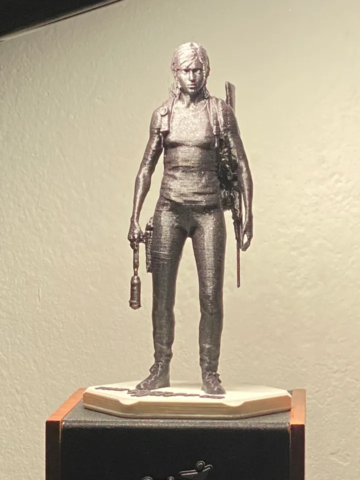 3D file Ellie The Last Of Us Part 2 🎲・3D printable model to