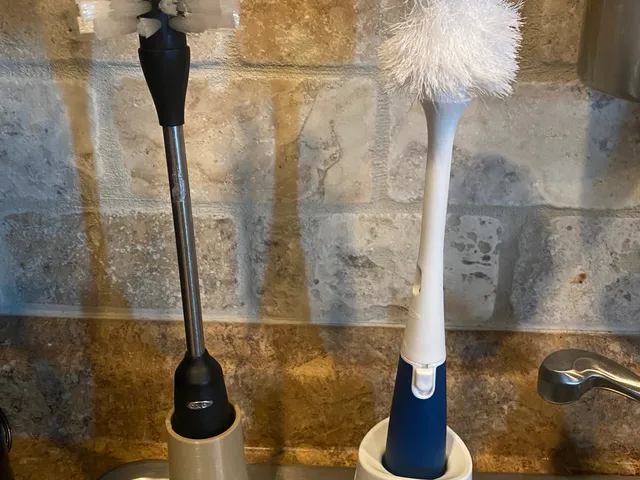Oxo Bottle Brush Stand (Parametric)