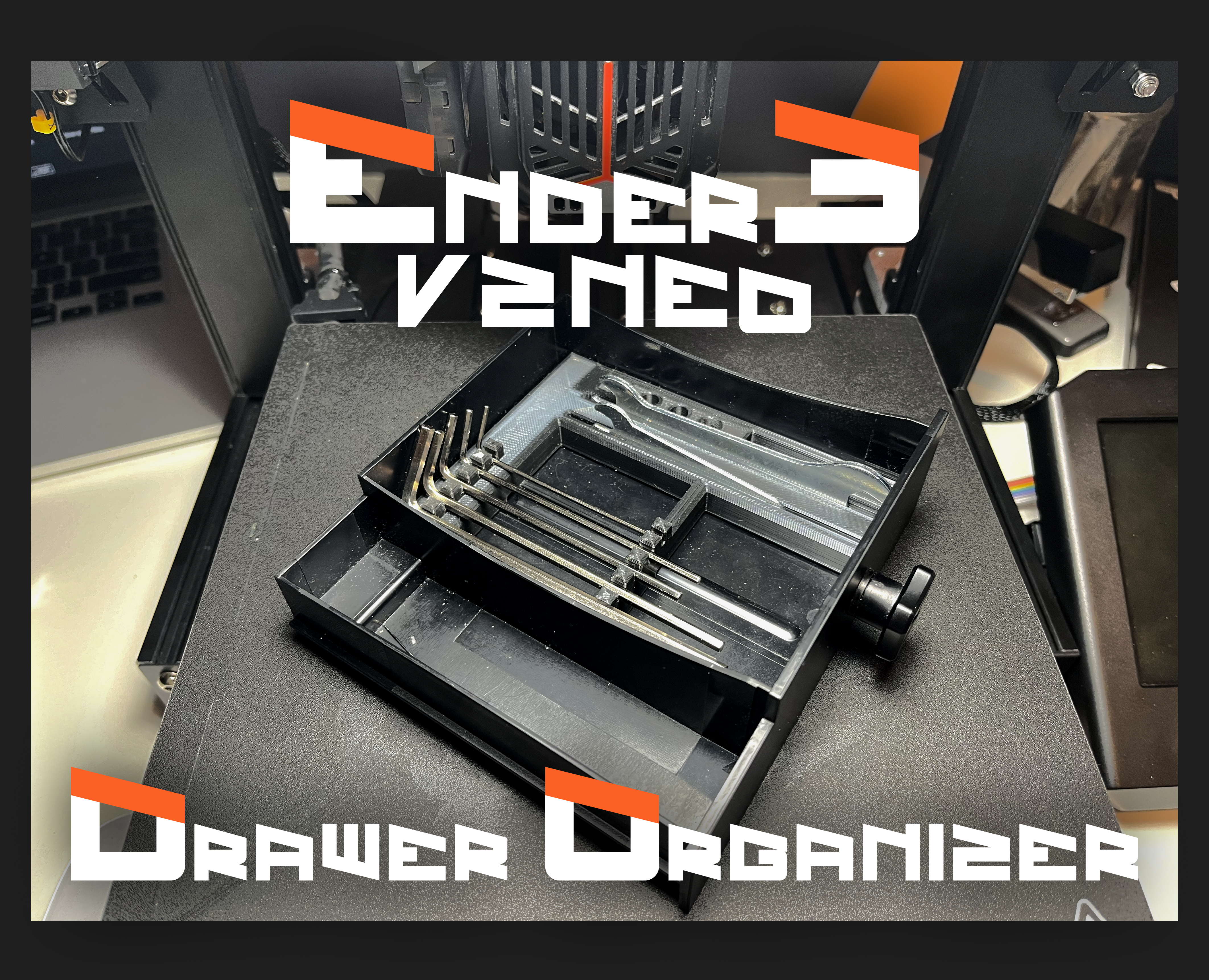 Ender 3 V2 Neo - Drawer Organizer