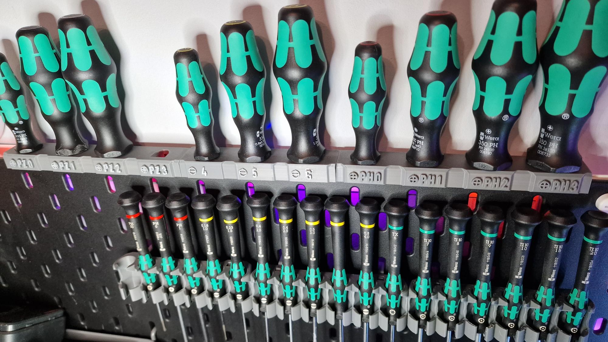 Wera Led Application Skadis Wera Top Mounts LED safe by AG | Download free STL model ...