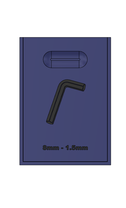 Allen key box / Allen key holder