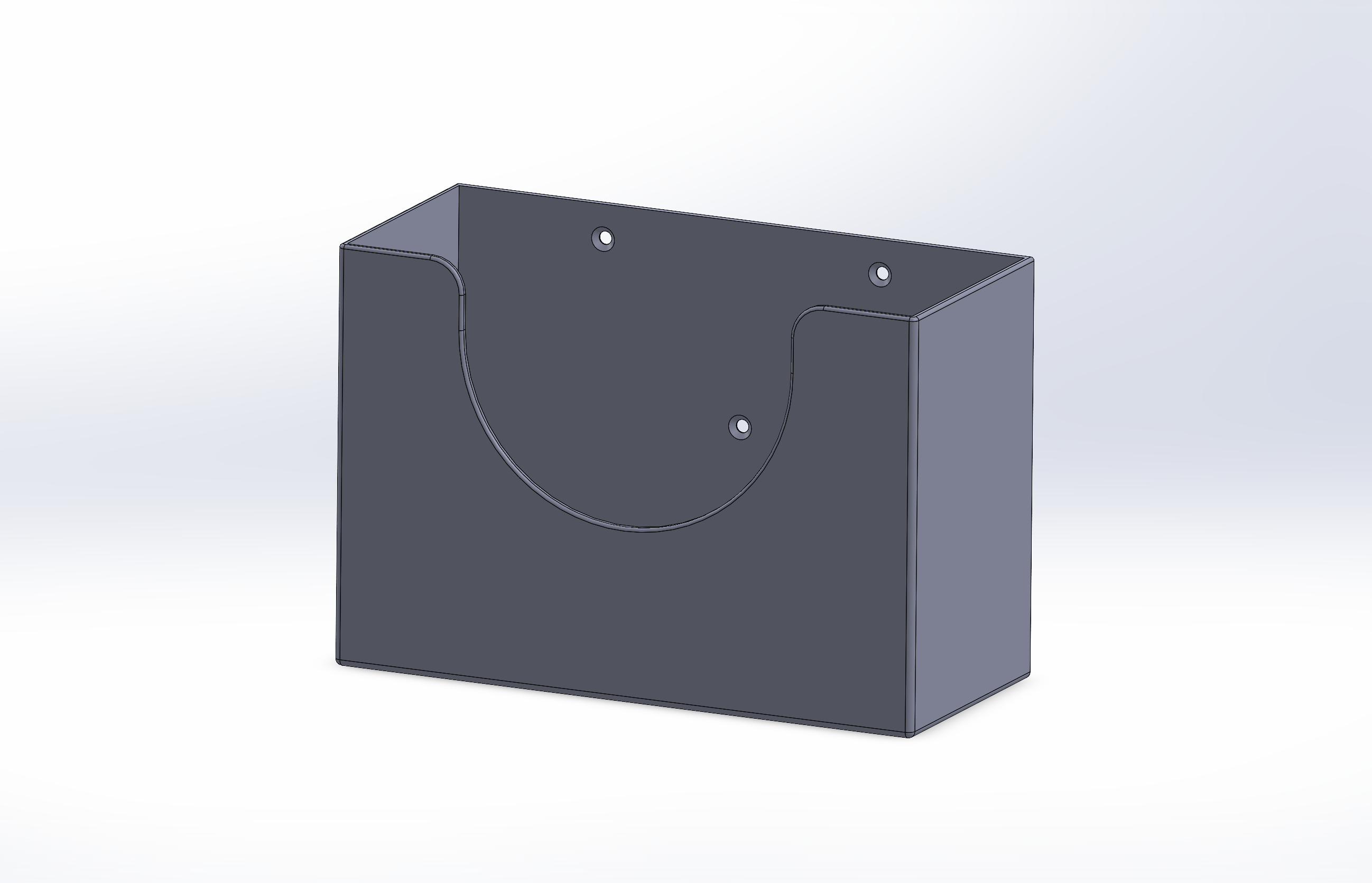 Garbage Bag Carton Holder Wall Mount