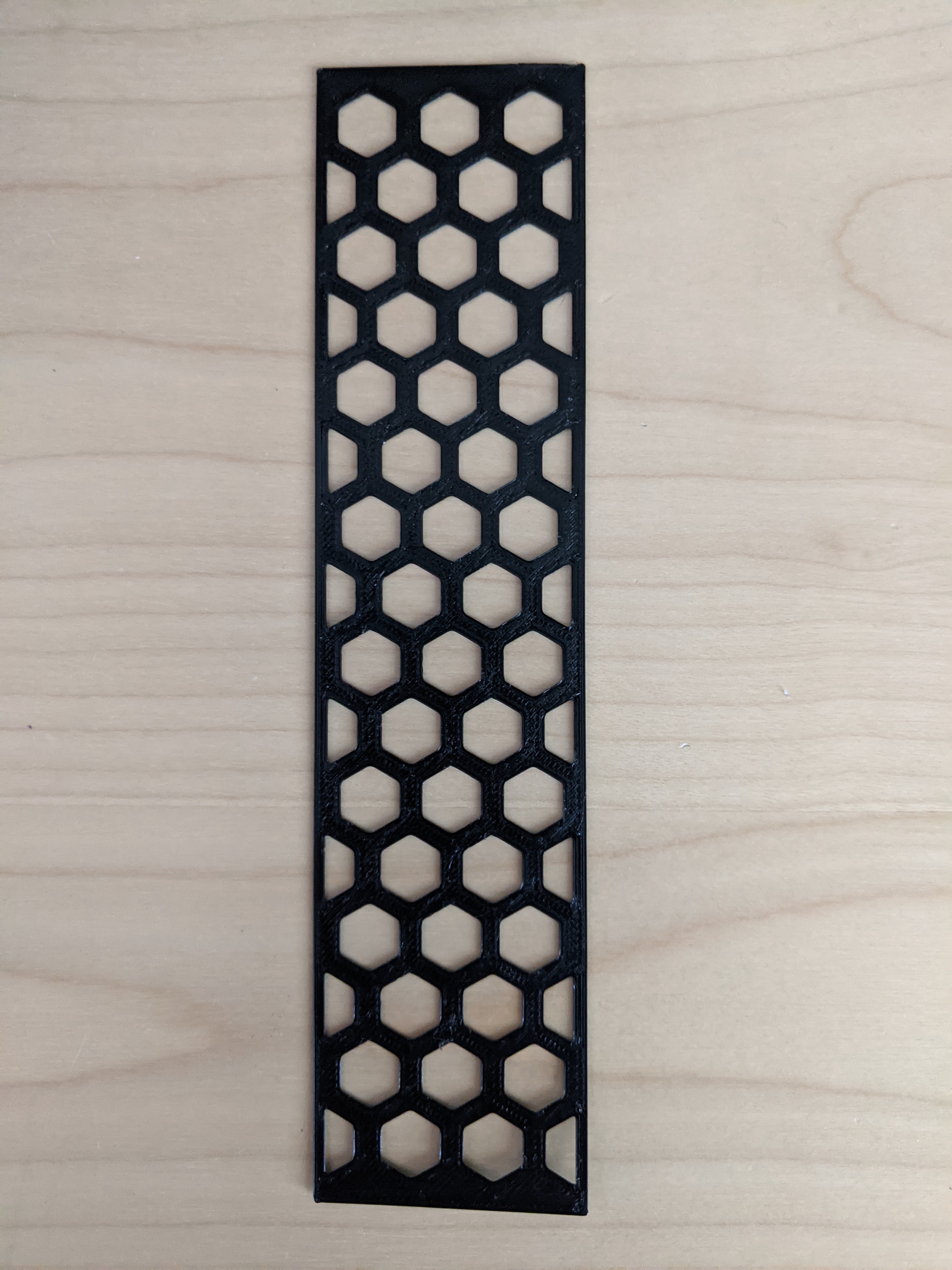 Hexagon bookmark