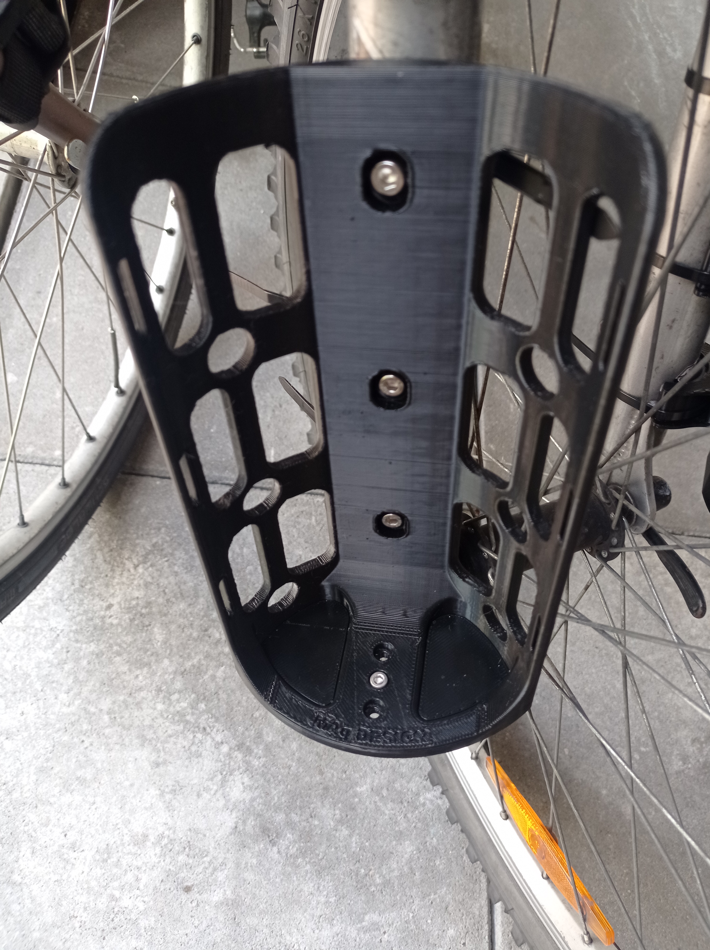 Bike Fork Cargo Cage Small - bottom insert