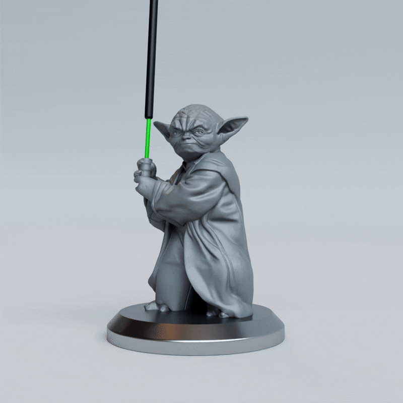 Yoda Incense Holder – Fan Art (Star Wars)