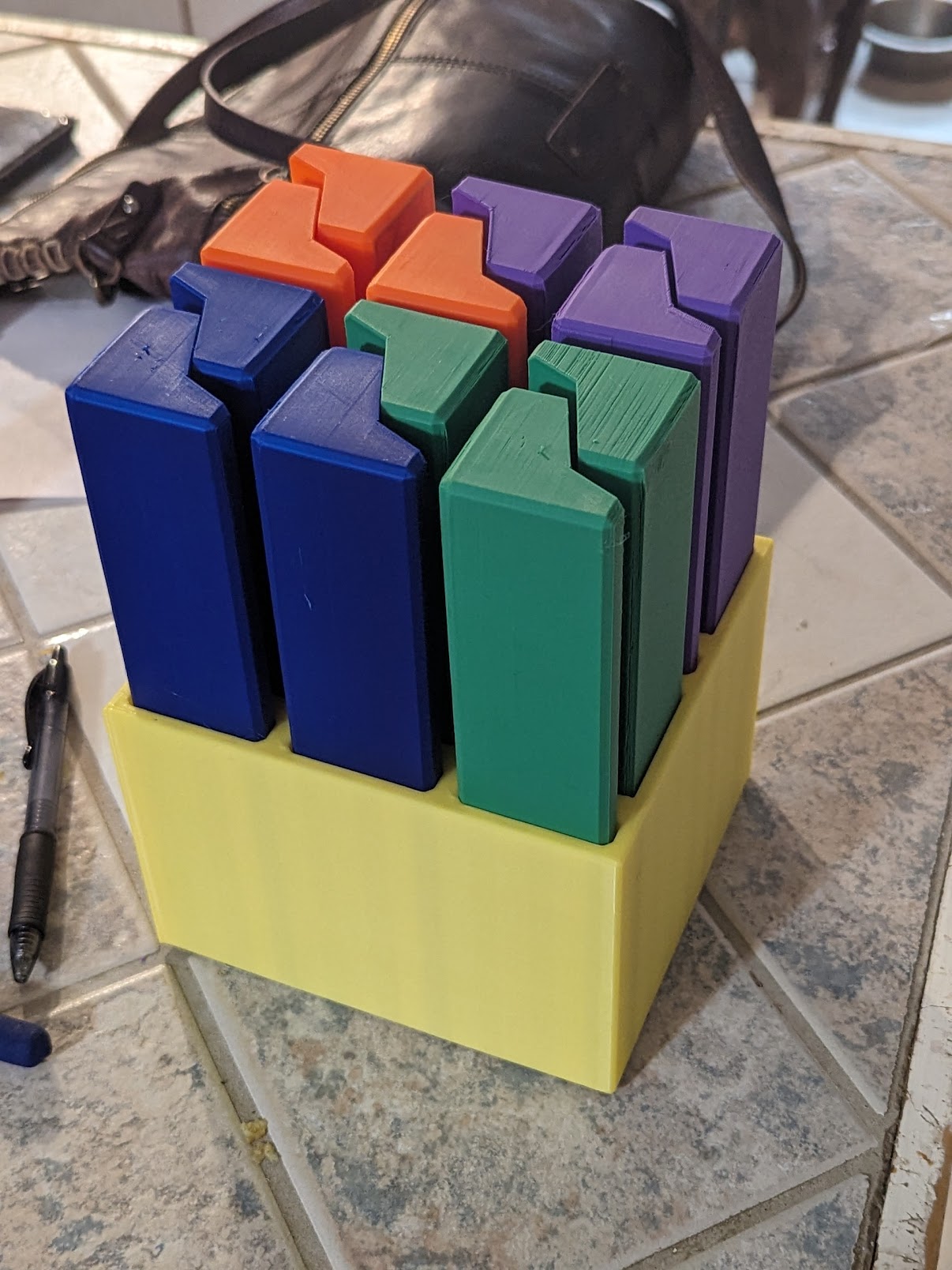 Domino Rack and Rack Holder