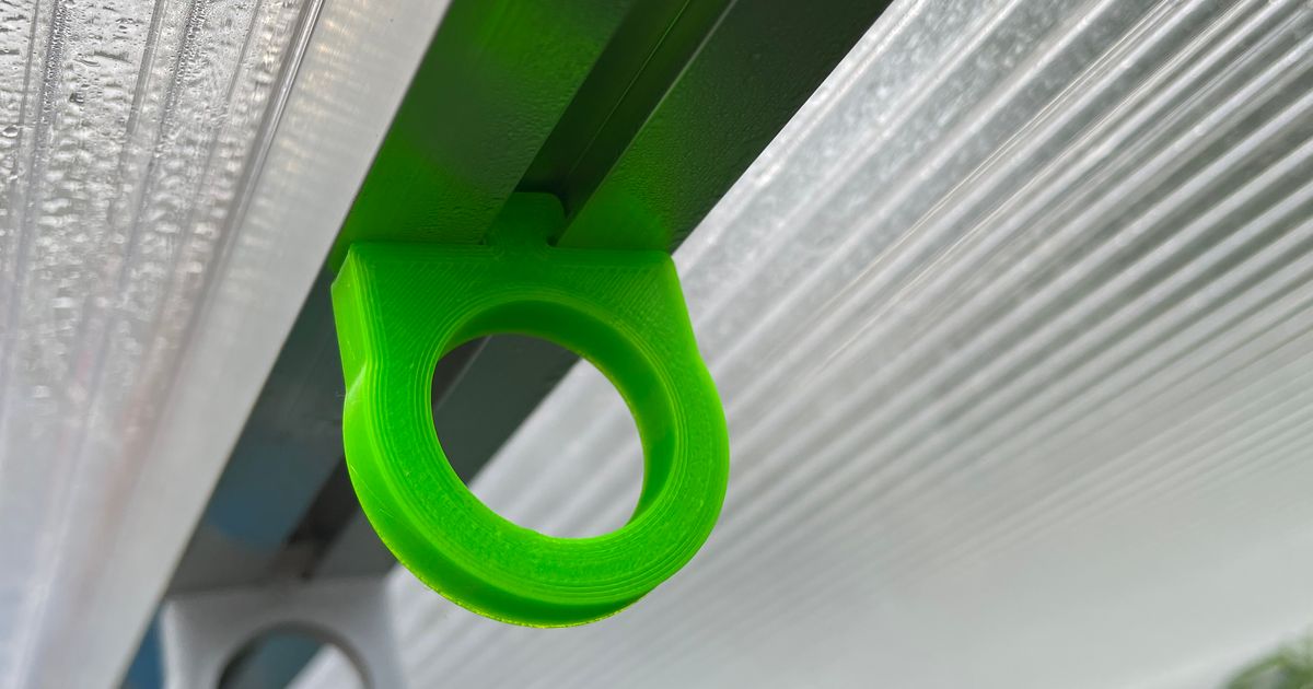 Greenhouse GFP Rubin 6 Rail Hook by Sebastian T Download free STL