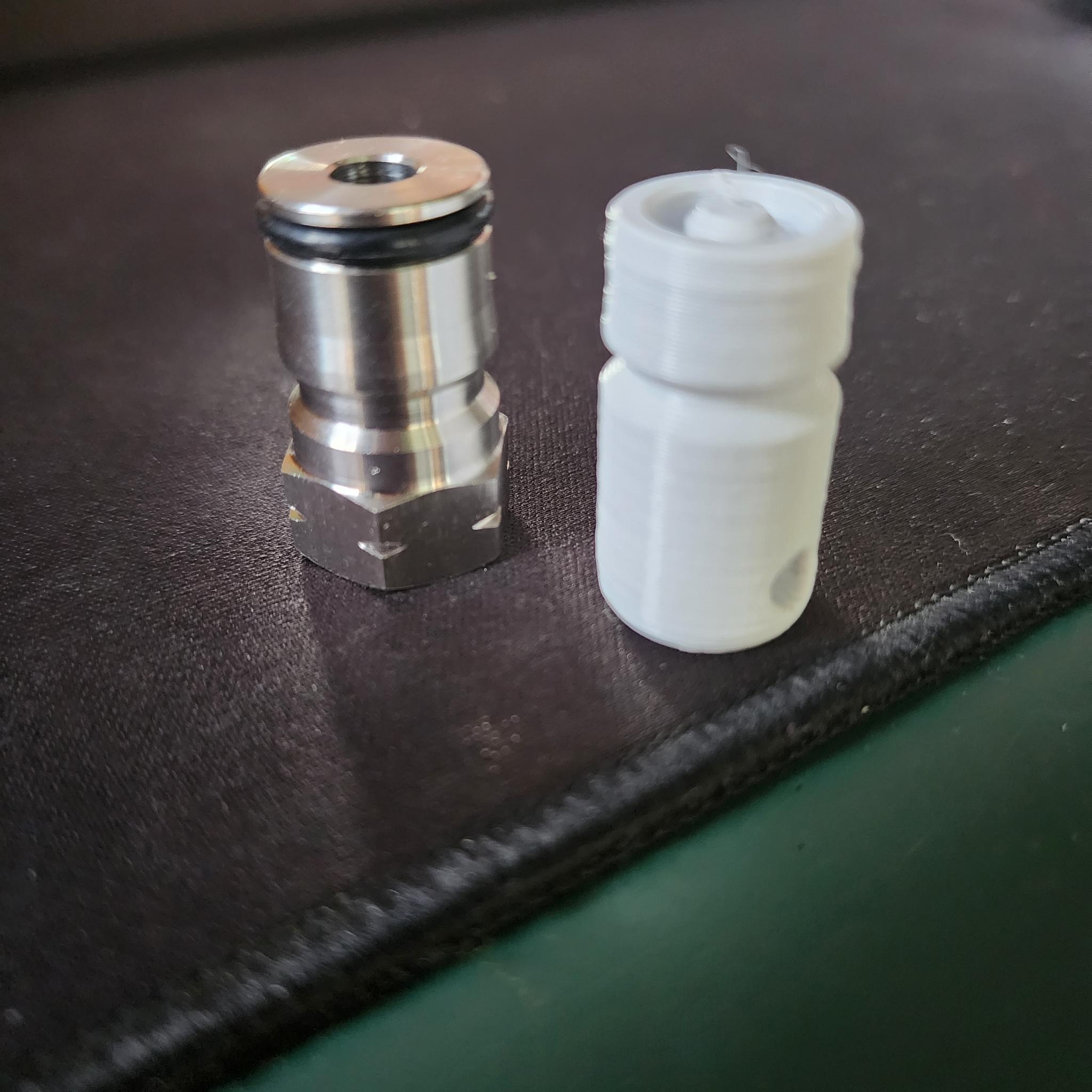 Ball Lock Valve Bleeder Post to drain Keg Transfer Lines by Neo