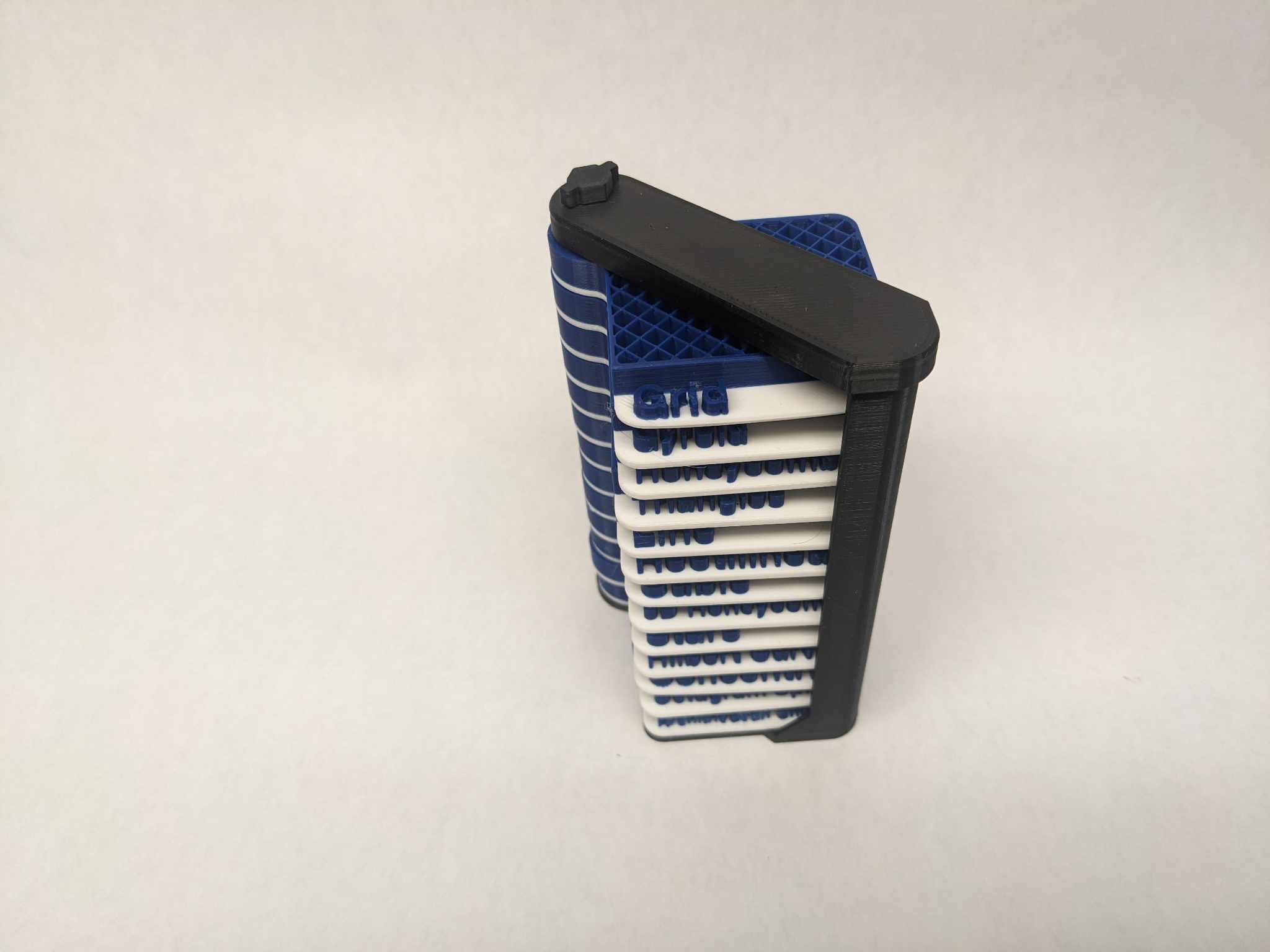 Infill Swatches ultimate storage rack :-)
