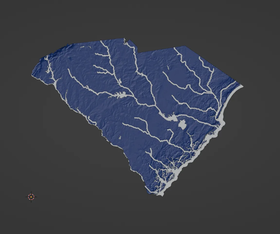 Louisiana free map, free blank map, free outline map, free base map coasts,  limits