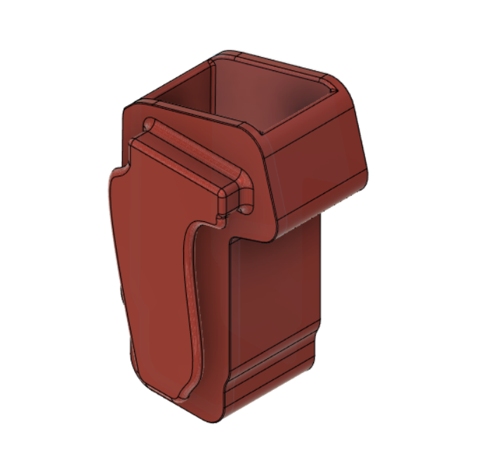 Asthma Inhaler Holster/ Belt clip/ Pants clip Left and Right Options (Meant for Albuterol Sulfate HFA Inhalation Aerosol)