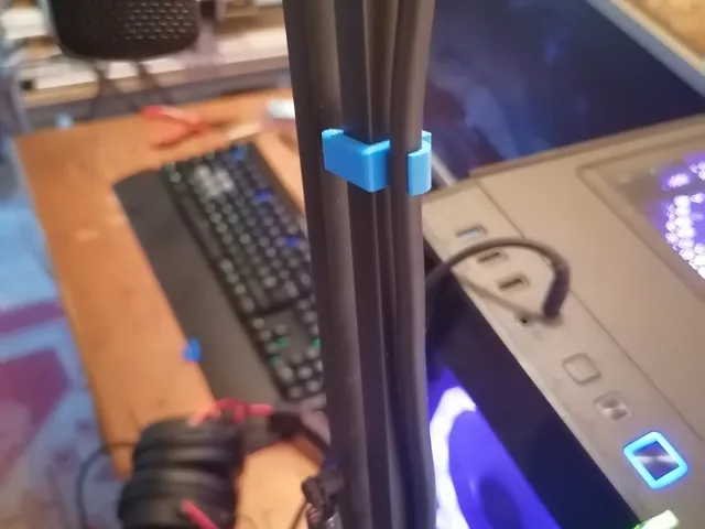 Boom Mic Arm Stand cable Clip