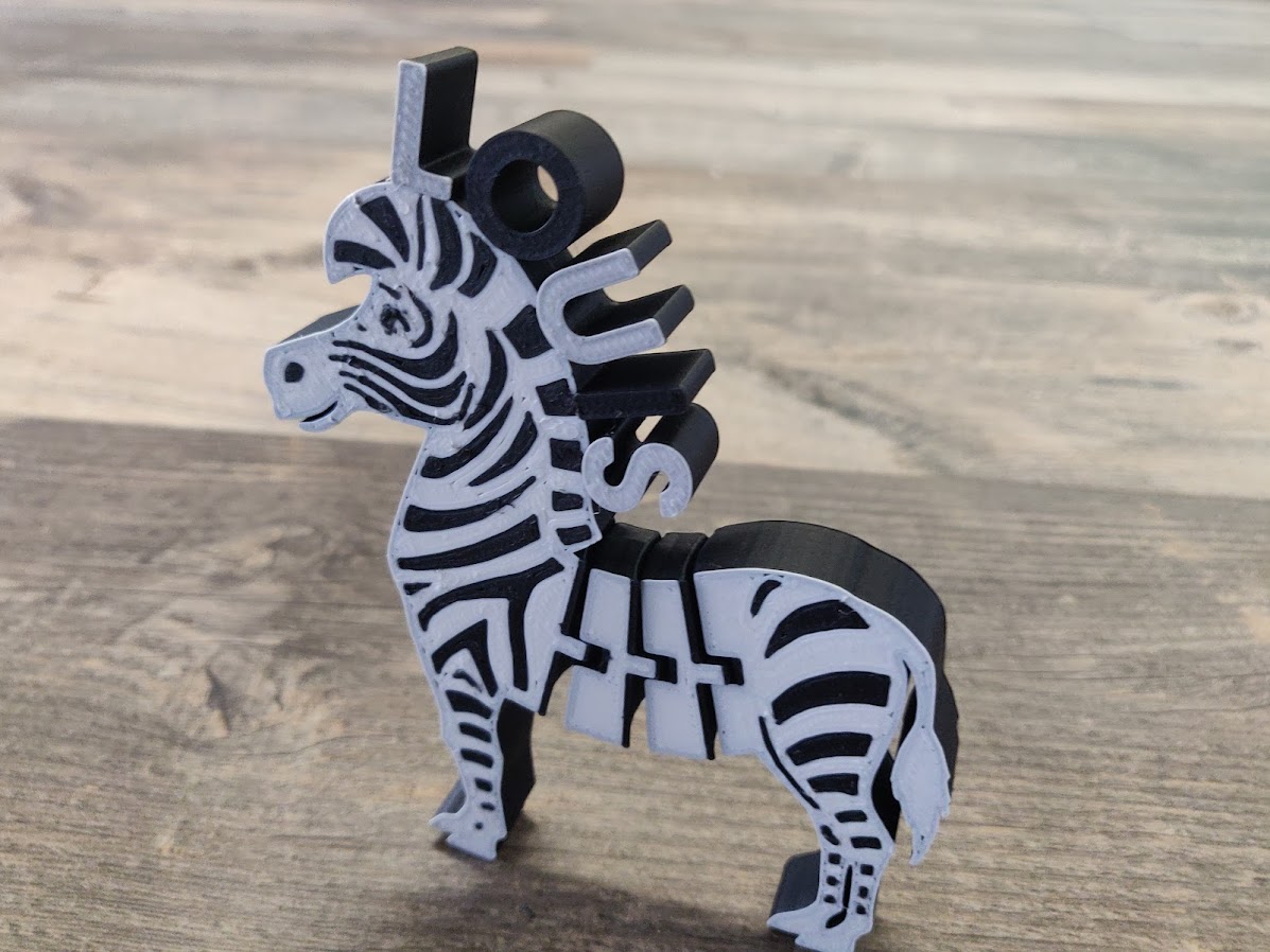 Flexi Zebra multicolor - Louis