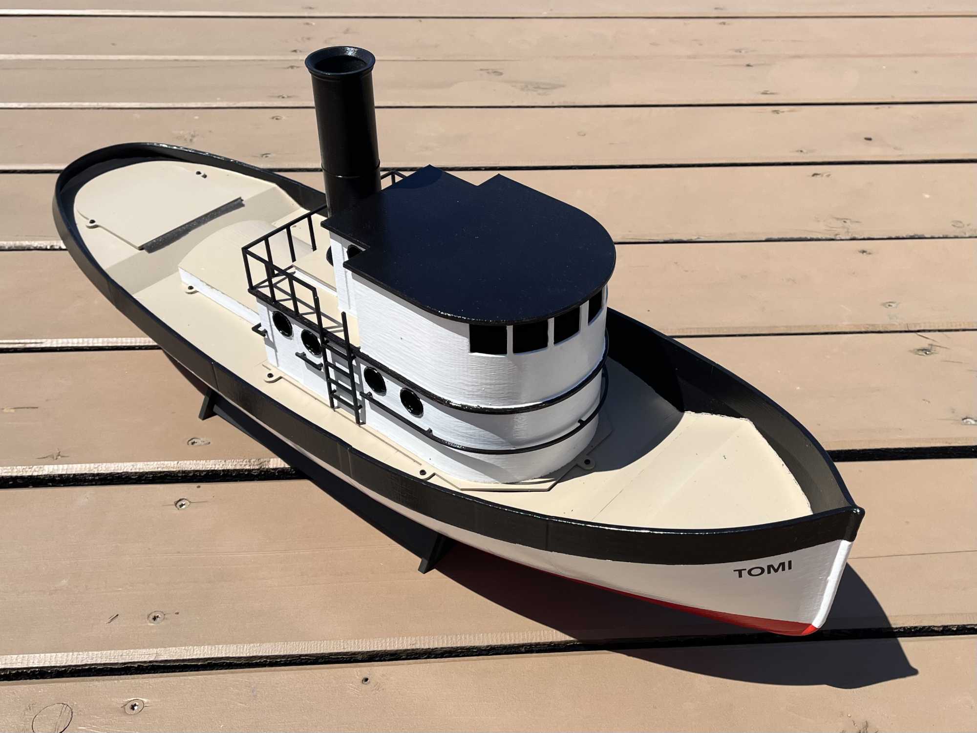 Miniatura 5 do modelo 3D RC Boat model