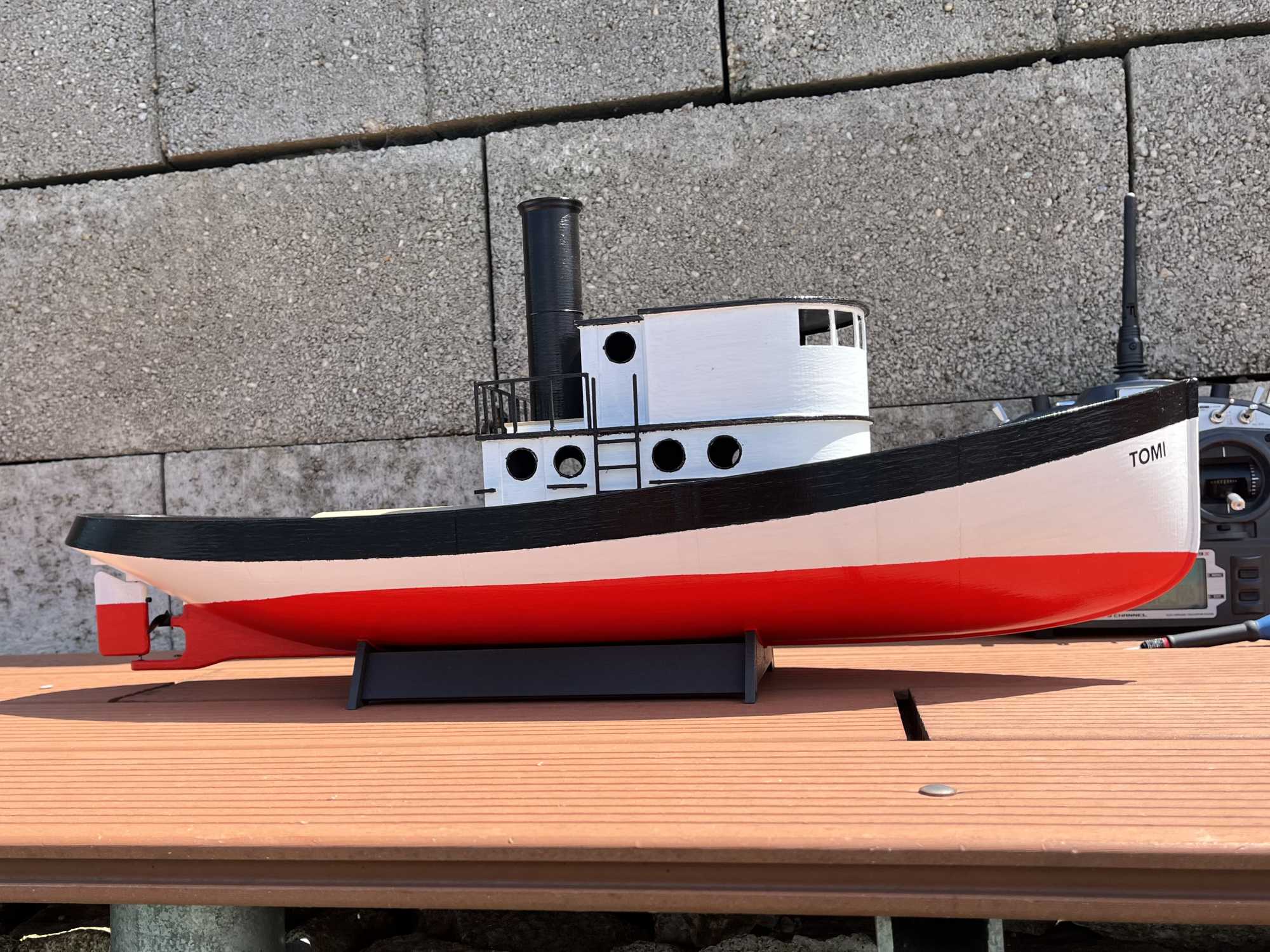 Miniatura 6 do modelo 3D RC Boat model