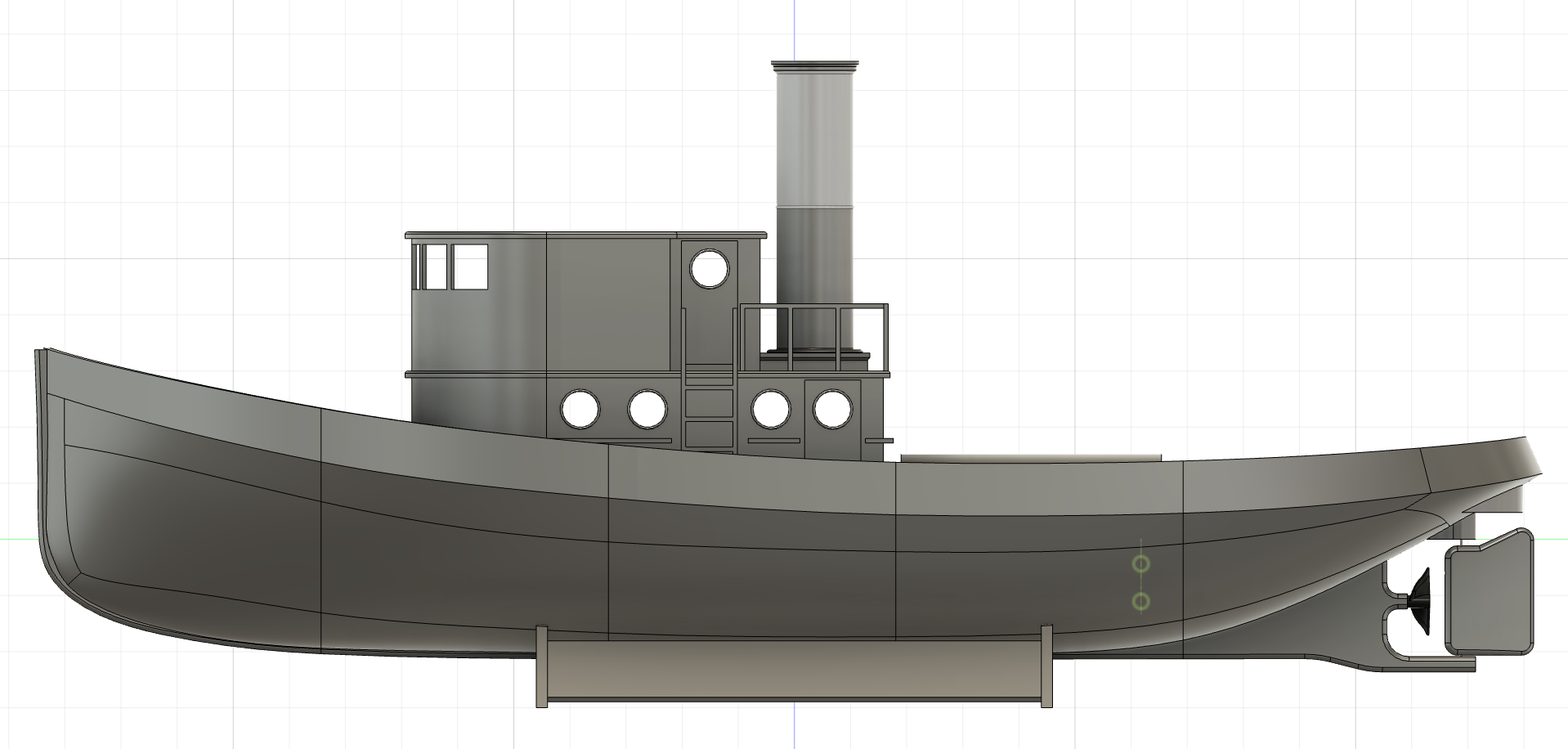 Miniatura 23 do modelo 3D RC Boat model