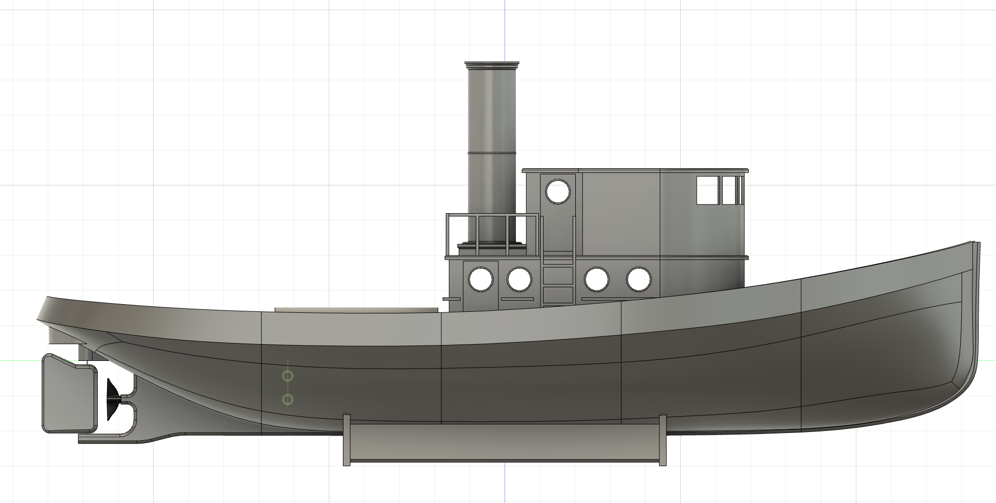Miniatura 22 do modelo 3D RC Boat model