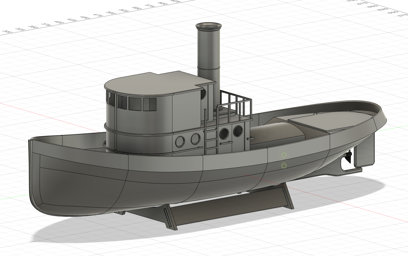 Miniatura 24 do modelo 3D RC Boat model