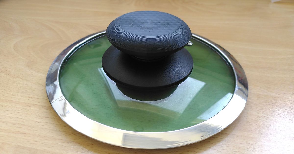 Pot Lid Knob by Mike McRay Download free STL model