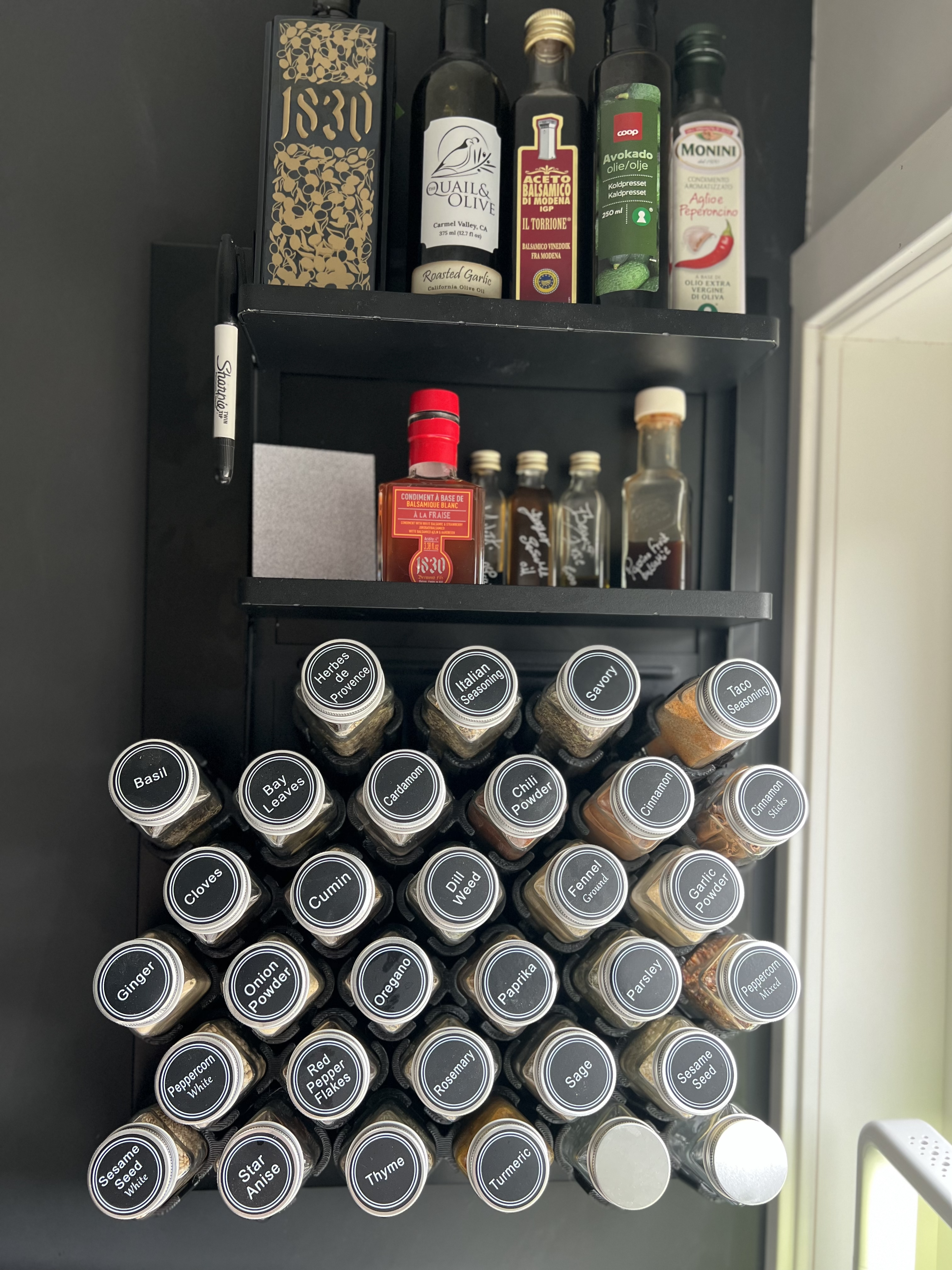 Magnetic Under Cabinet Spice Rack : 6 Steps - Instructables