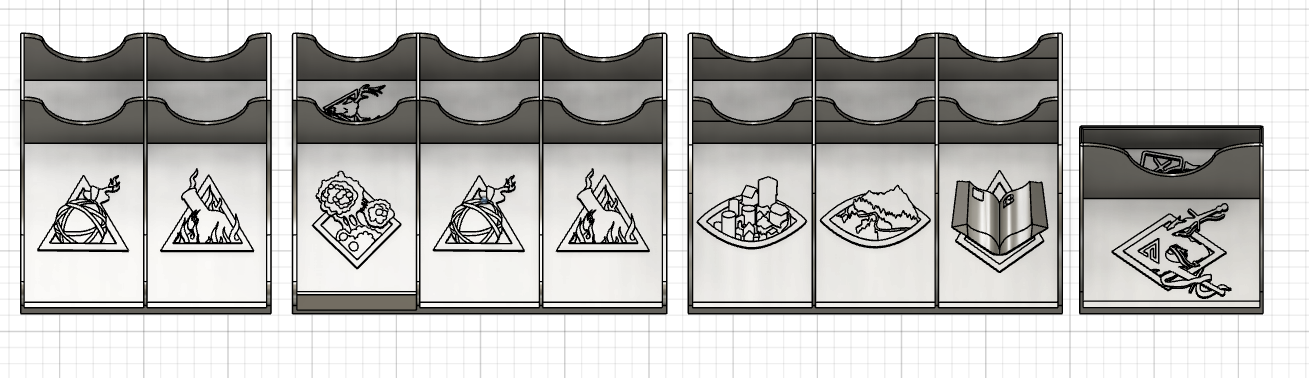 Miniatura 6 do modelo 3D The Witcher: Old World - Deck holders