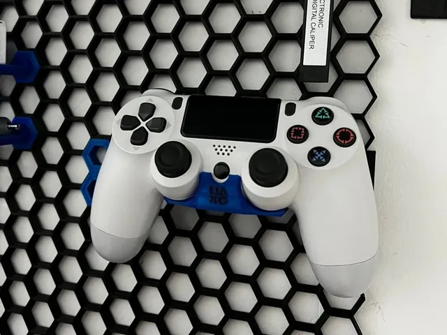 Playstation Dualshock 4 Honeycomb Wall Holder